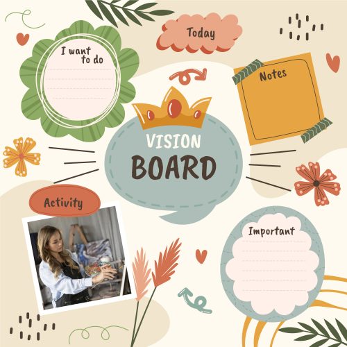 Vision Board Vision Board to Chase and Achieve Your Dreams and Ambitions